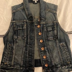 Denim vest